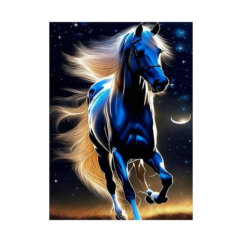 Cross-border hot-selling horse diamond painting series, round diamond, full diamond, square diamond, 5D decorative painting mosaic DIY wholesale and dropshipping